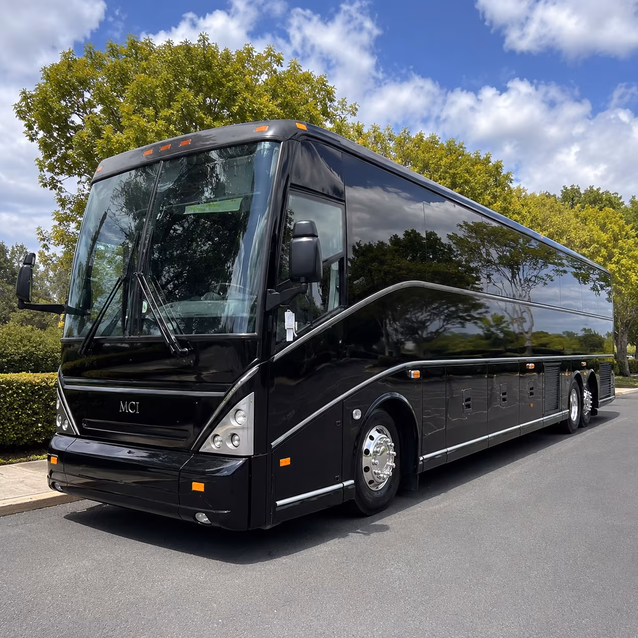 charter buses for upland weddings at vineyard and estate venues