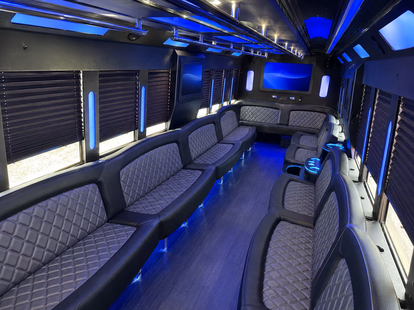 milestone birthday party buses for adults celebrating in upland and the inland empire