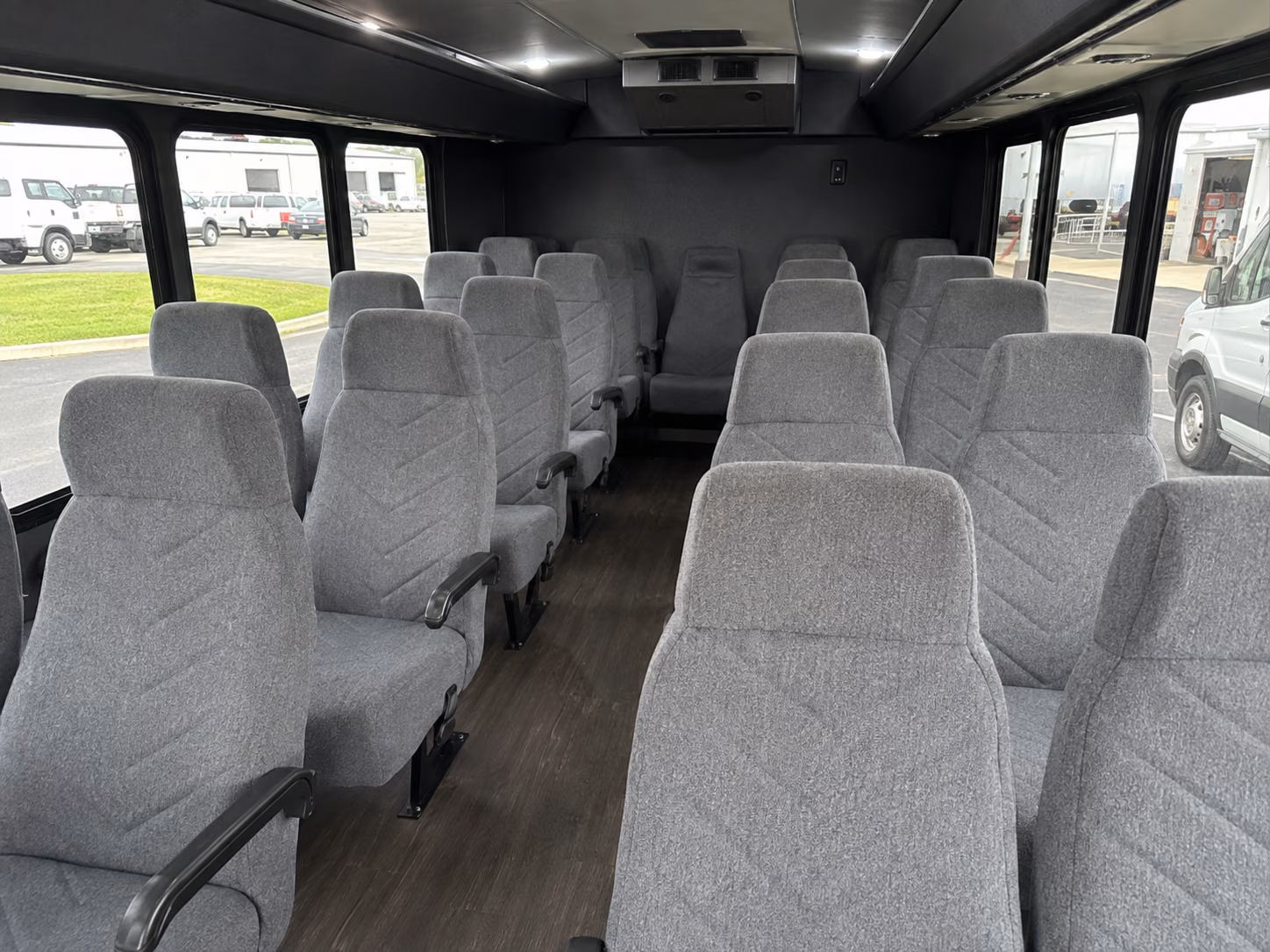 minibuses for breakout groups and off site convention events in upland