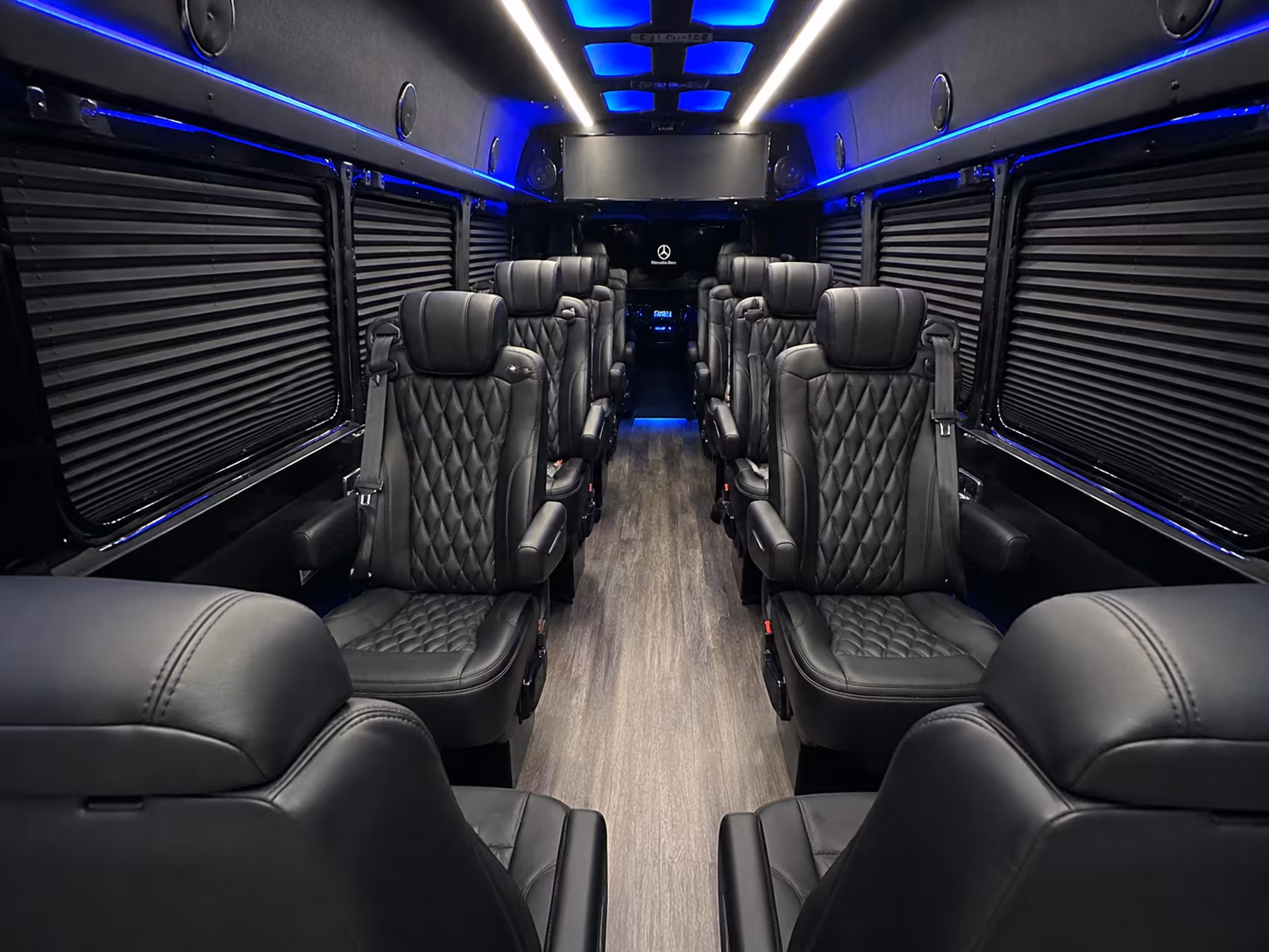 sprinter vans and minibuses for smaller upland prom groups