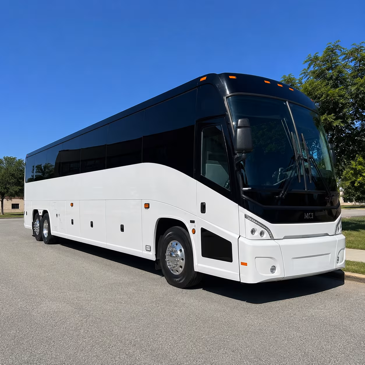 upland 40 passenger charter bus