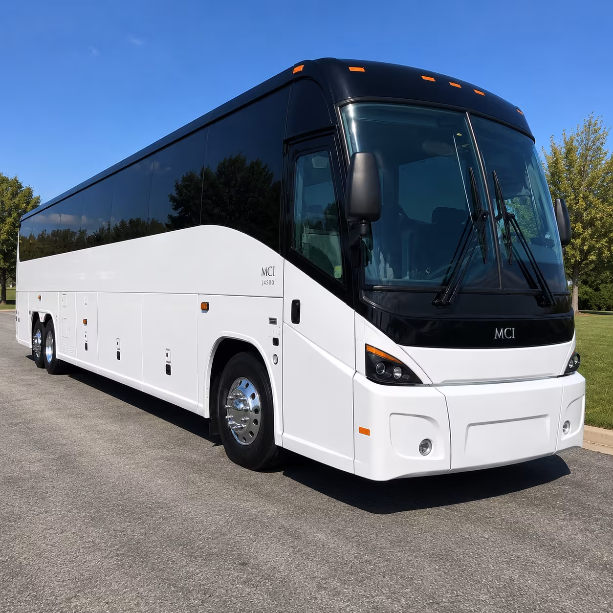 upland bus rental service area