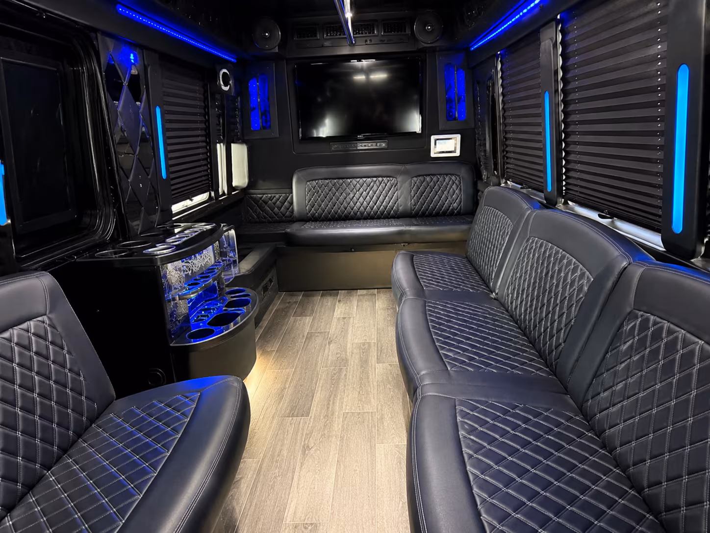 upland concert party bus rental