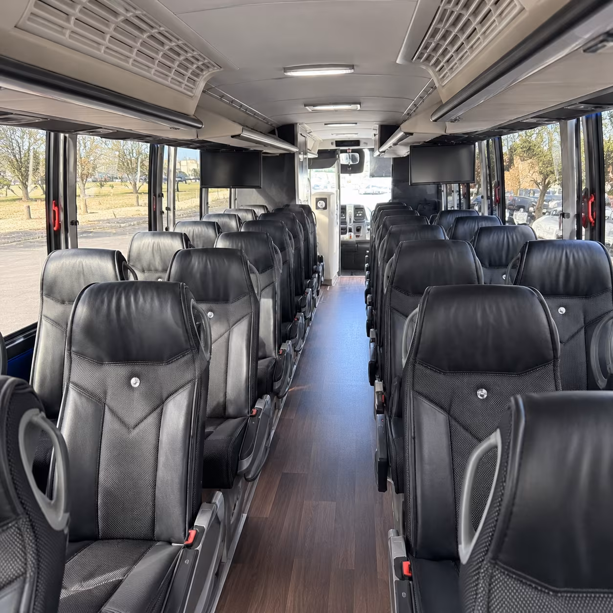 upland field trip charter bus rental