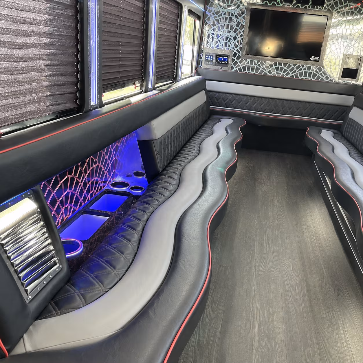 upland prom party bus rental