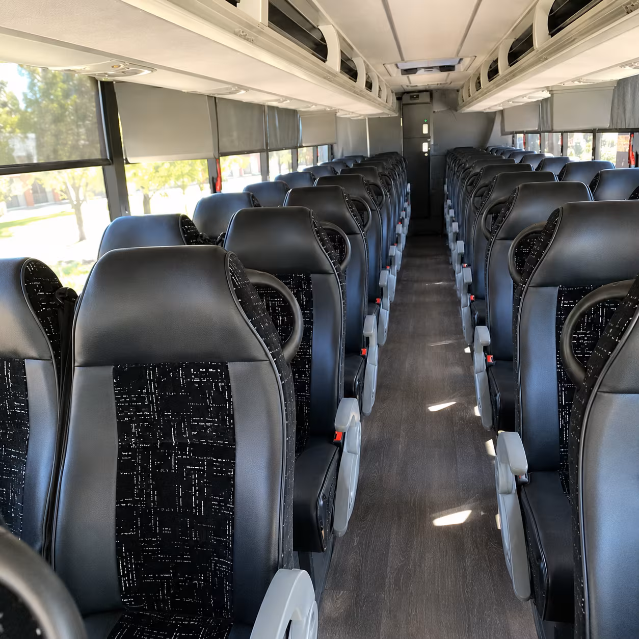 upland religious group transportation onboard seating